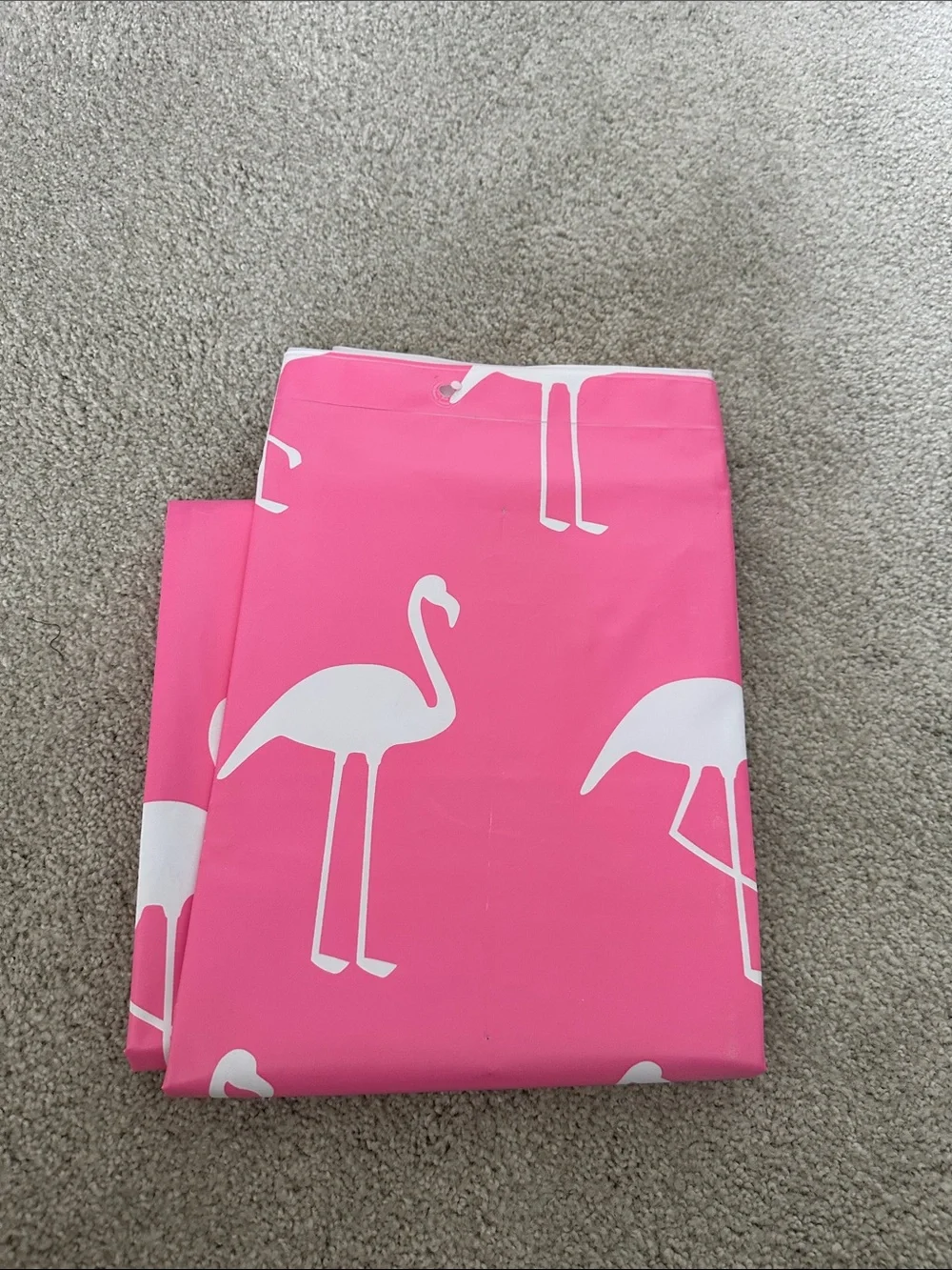 Pink Flamingo Shower Curtain